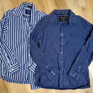 American Eagle vintage men's button down shirt size large